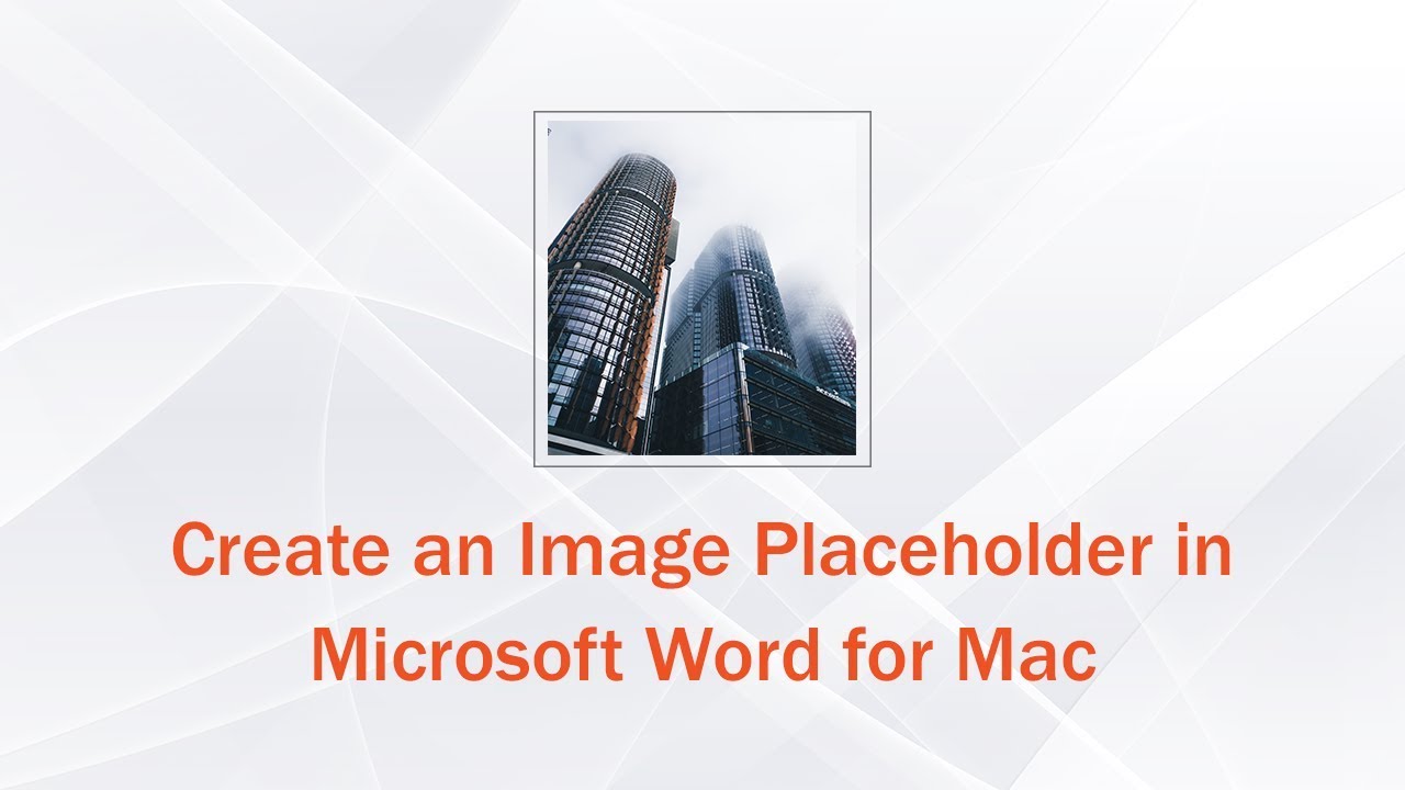 insert picture placeholder in powerpoint for mac